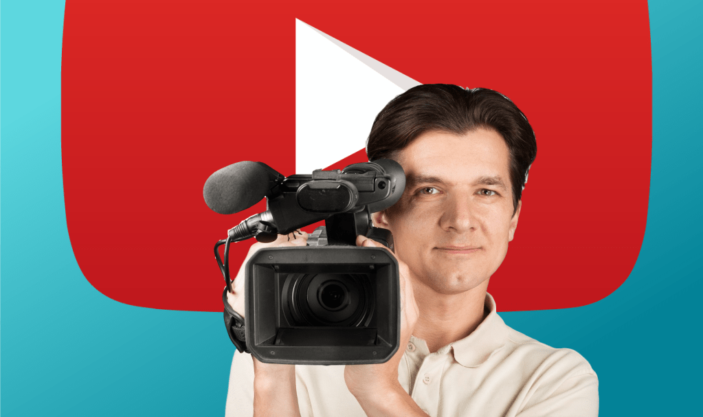 cameraman pour YouTube