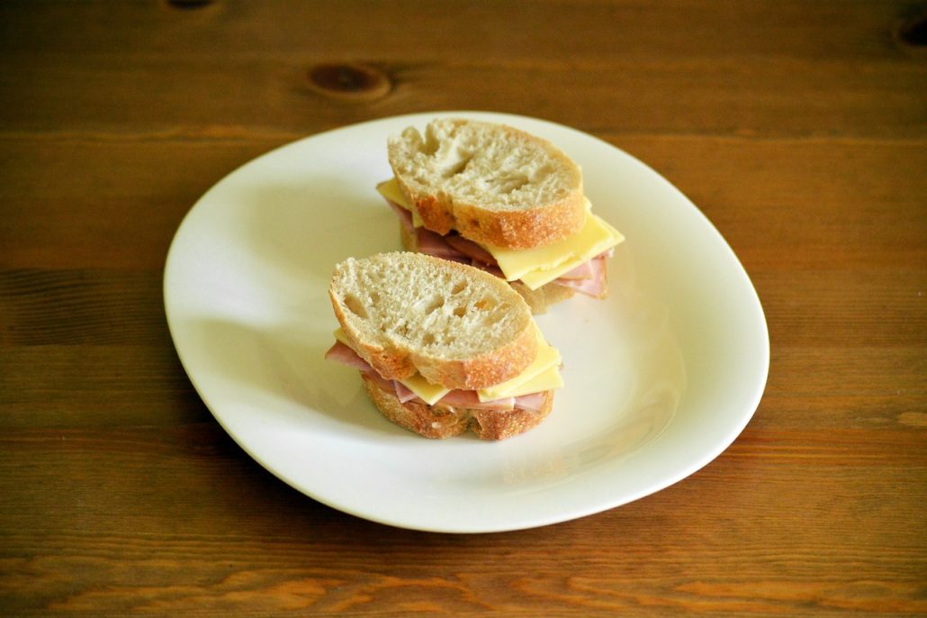plat simple: sandwich